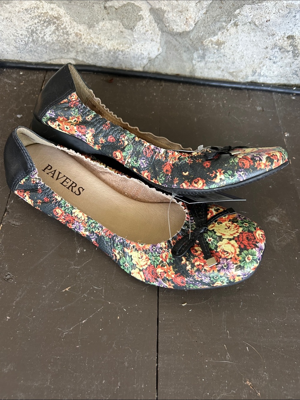 Ballet Flats in Floral